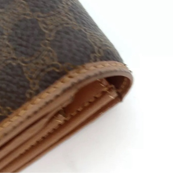 VINTAGE Celine Macadam Long Wallet - Picture 7 of 12